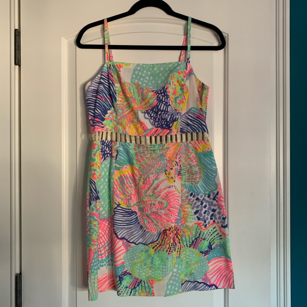Bright Lilly Pulitzer mini dress